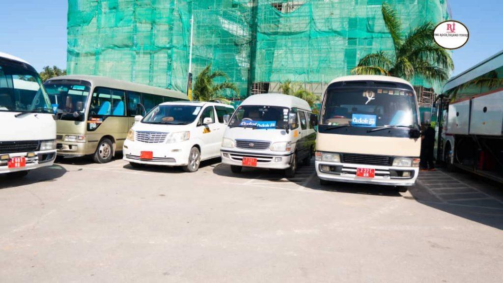 Airport transfer vehicle